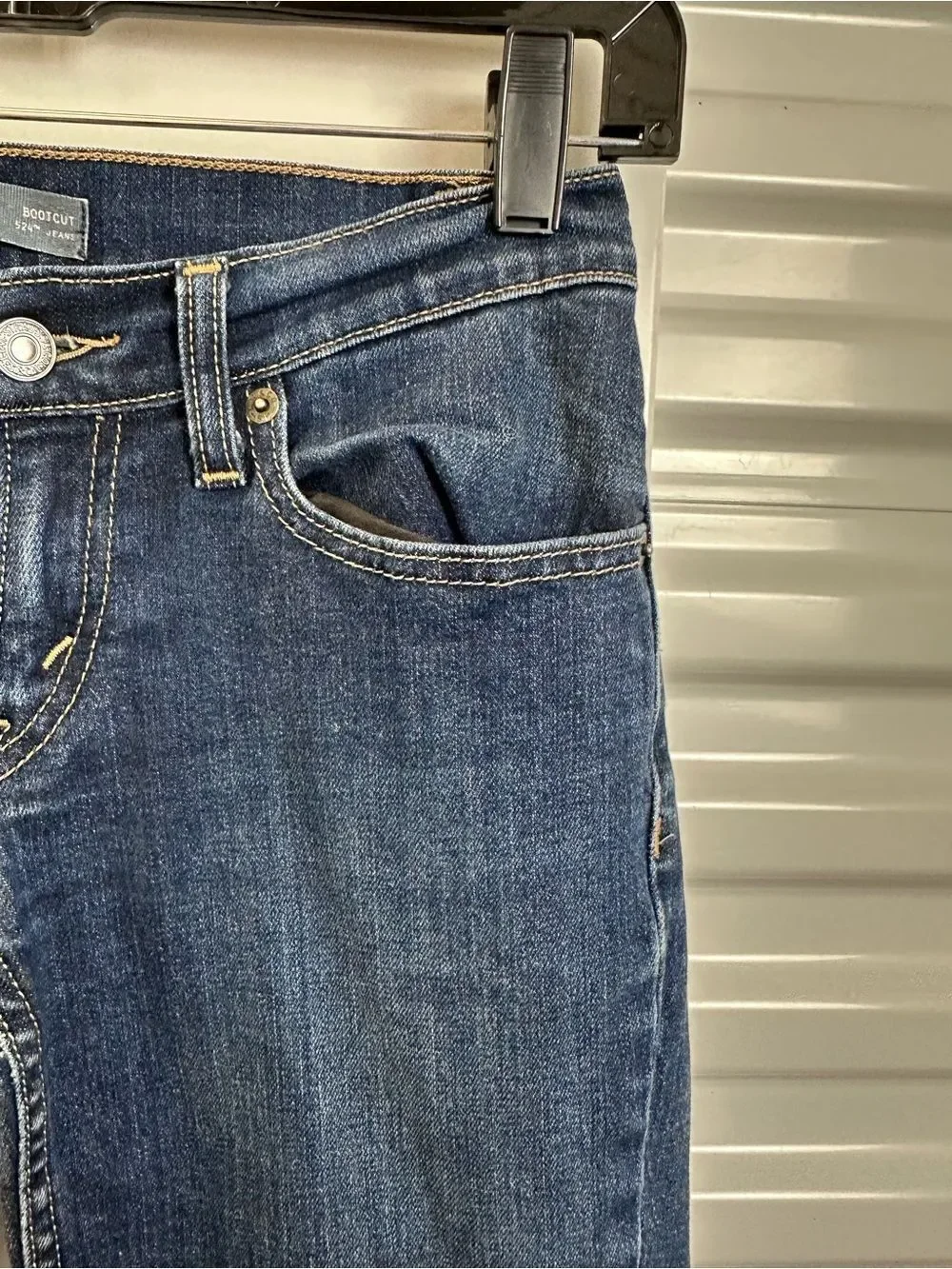Levi's 524  Women's Dark Blue Bootcut Jeans